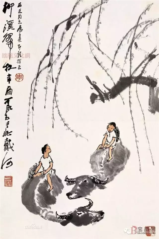 李可染一生創(chuàng)作作品1000件，市場拍了8000件，90%是假的